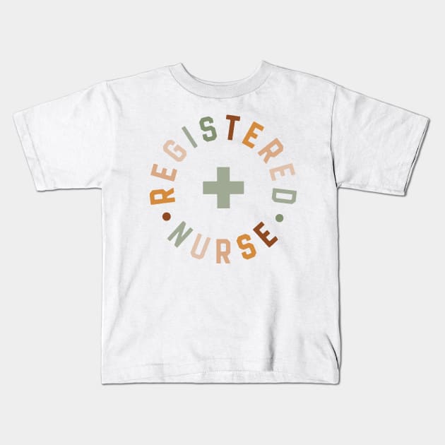 Registered Nurse Kids T-Shirt by MasutaroOracle